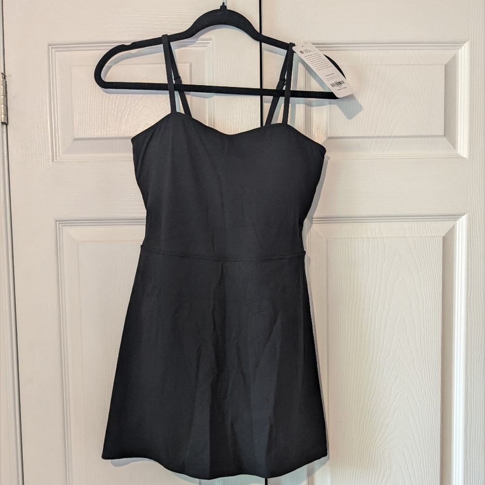 CRZ Yoga Butterluxe Spaghetti Strap Athletic Casual Short Dresses